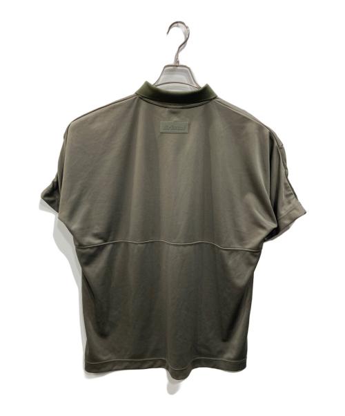 F.C.R.B.（エフシーレアルブリストル）F.C.R.B. (エフシーレアルブリストル) S/S BAGGY POLO（エス・エス・バギー・ポロ） グリーン サイズ:SIZE Mの古着・服飾アイテム