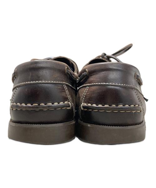PARABOOT（パラブーツ）PARABOOT (パラブーツ) BARTH デッキシューズ ブラウン サイズ:8　1/2の古着・服飾アイテム
