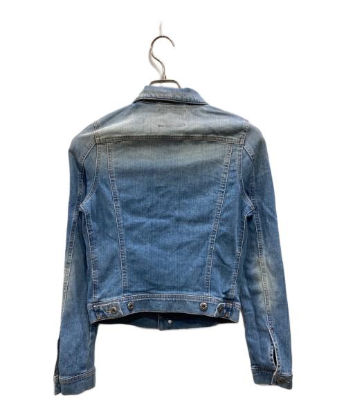 DIESEL（ディーゼル）DIESEL (ディーゼル) R-PESC ストレッチデニムジャケット ブルー サイズ:XSの古着・服飾アイテム