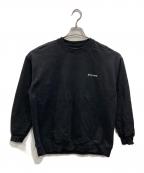 Snow peakスノーピーク）の古着「SP Logo Sweat Pullover（エスピーロゴスウェットプルオーバー）」｜ブラック