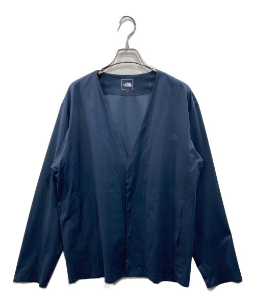 THE NORTH FACE（ザ ノース フェイス）THE NORTH FACE (ザ ノース フェイス) Tech Lounge Cardigan ネイビー サイズ:Lの古着・服飾アイテム