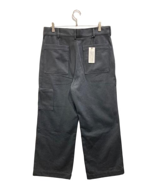 SIMPLY COMPLICATED（シンプリーコンプリケイティド）SIMPLY COMPLICATED (シンプリーコンプリケイティド) TWILL C/W BAKER TROUSERS ブラック サイズ:Lの古着・服飾アイテム