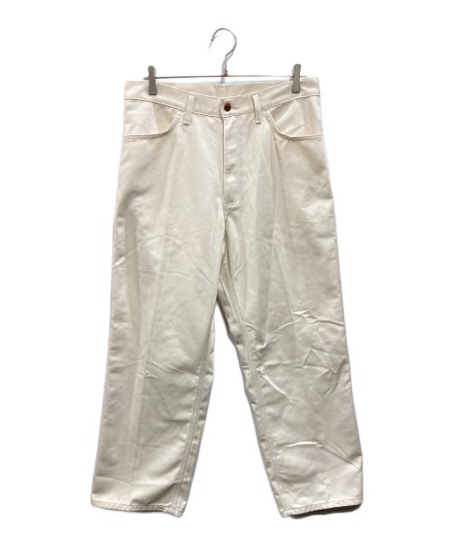 Wrangler（ラングラー）Wrangler (ラングラー) WACKO MARIA (ワコマリア) 別注 WRANCHER DRESS JEANS アイボリー サイズ:Mの古着・服飾アイテム