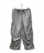 BURLAP OUTFITTERバーラップアウトフィッター）の古着「SNOW CAMO PANTS」｜グレー