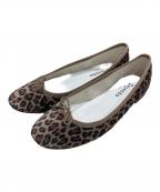repettoレペット）の古着「CENDRILLON フラットシューズ」｜カーキ×ブラウン