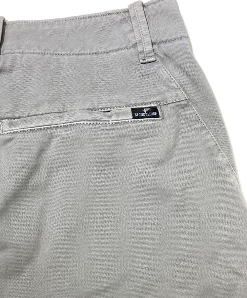 STONE ISLAND（ストーンアイランド）STONE ISLAND (ストーンアイランド) チノパン グレー サイズ:W33の古着・服飾アイテム