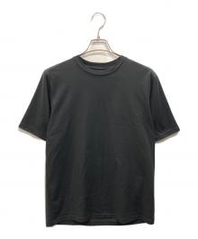 Graphpaper（グラフペーパー）の古着「DRY Crew Neck Tee」｜ブラック