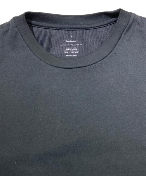 Graphpaper（グラフペーパー）Graphpaper (グラフペーパー) DRY 2-Pack Crew Neck Tee ブラック サイズ:2の古着・服飾アイテム