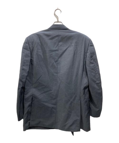 FENDI（フェンディ）FENDI (フェンディ) ウールモヘヤ ダブルジャケット ネイビー サイズ:52の古着・服飾アイテム