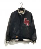 AVIREX×skookumアヴィレックス×スクーカム）の古着「VARSITY JACKET」｜ブラック