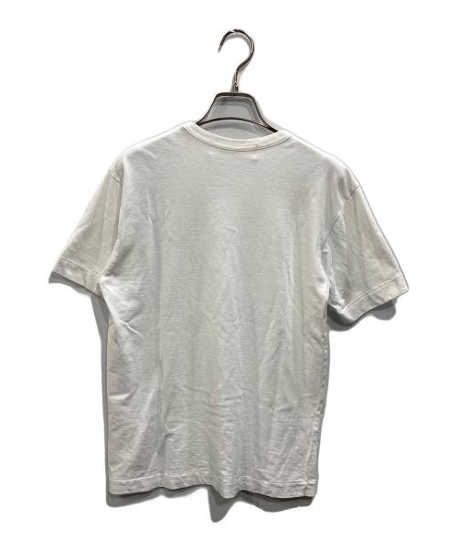 PLAY COMME des GARCONS（プレイコムデギャルソン）PLAY COMME des GARCONS (プレイコムデギャルソン) T-Shirt With Red Emblem（ティーシャツ・ウィズ・レッド・エンブレム） ホワイト サイズ:SIZE Sの古着・服飾アイテム