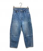 Spick and Spanスピック＆スパン）の古着「51/2 CURVE LINE DENIM」｜スカイブルー