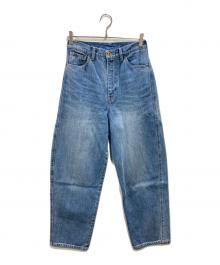 Spick and Span（スピック＆スパン）の古着「51/2 CURVE LINE DENIM」｜スカイブルー