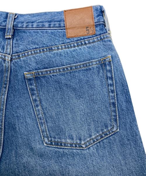 Spick and Span（スピック＆スパン）Spick and Span (スピック＆スパン) 51/2 CURVE LINE DENIM スカイブルー サイズ:28の古着・服飾アイテム