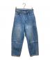 Spick and Span（スピック＆スパン）の古着「51/2 CURVE LINE DENIM」｜スカイブルー
