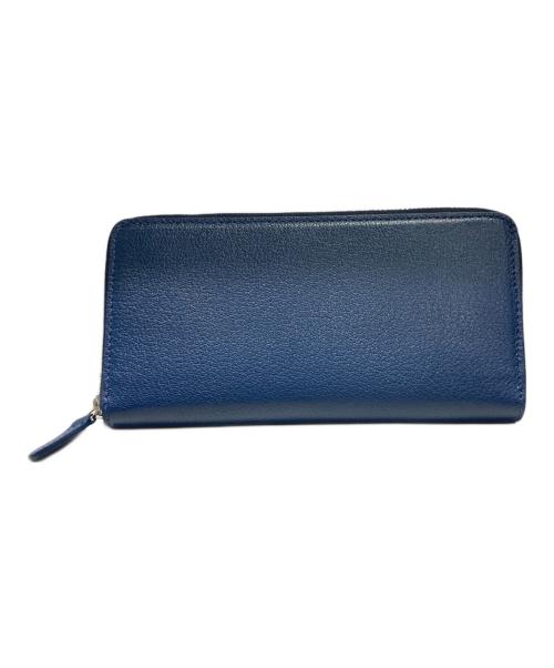 MOLINI（モリニ）MOLINI (モリニ) Mini Round Zip Long Wallet ネイビーの古着・服飾アイテム