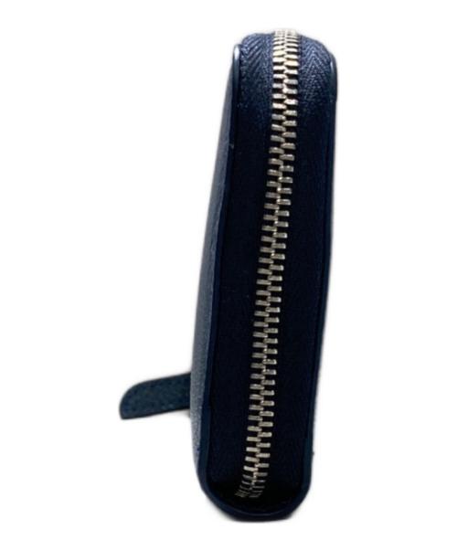 MOLINI（モリニ）MOLINI (モリニ) Mini Round Zip Long Wallet ネイビーの古着・服飾アイテム