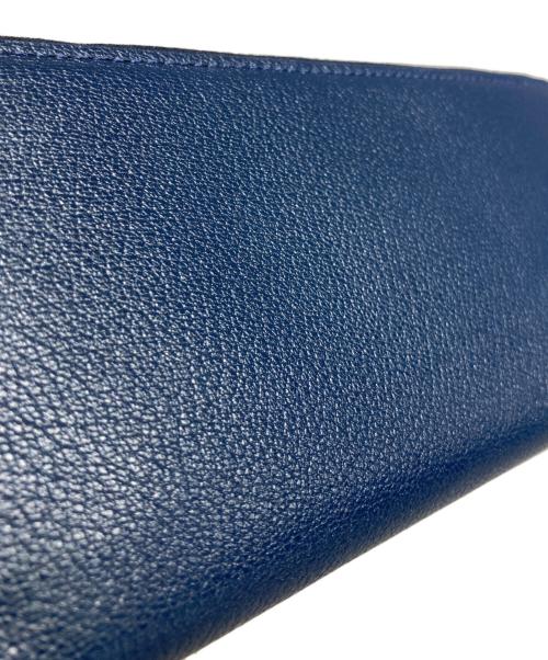 MOLINI（モリニ）MOLINI (モリニ) Mini Round Zip Long Wallet ネイビーの古着・服飾アイテム