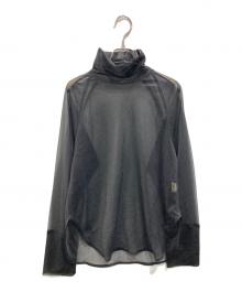 TODAYFUL（トゥデイフル）の古着「Sheer Turtle Tops」｜ブラック