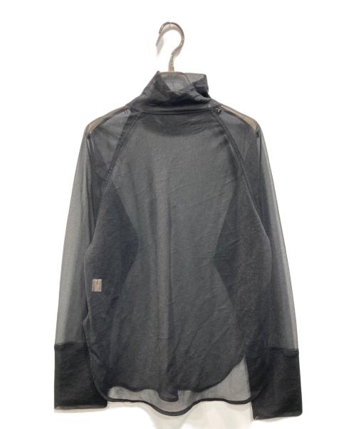 TODAYFUL（トゥデイフル）TODAYFUL (トゥデイフル) Sheer Turtle Tops ブラック サイズ:Fの古着・服飾アイテム