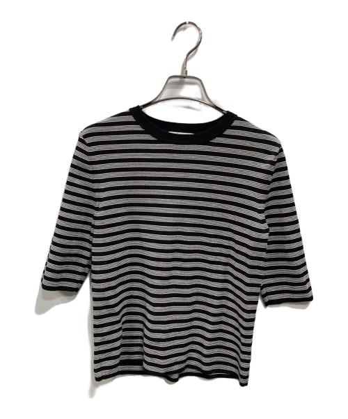 UNITED ARROWS TOKYO（ユナイテッドアローズトウキョウ）UNITED ARROWS TOKYO (ユナイテッドアローズトウキョウ) COMFY（コンフィー） コンパクト クルーネック ニット ブラック サイズ:表記なしの古着・服飾アイテム