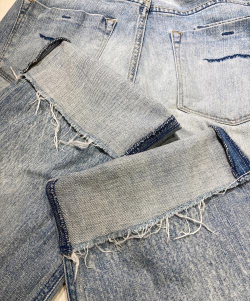 YANUK（ヤヌーク）YANUK (ヤヌーク) AYA KANEKO (アヤカネコ) Boys Cropped（ボーイズ クロップド） インディゴ サイズ:SIZE 25の古着・服飾アイテム