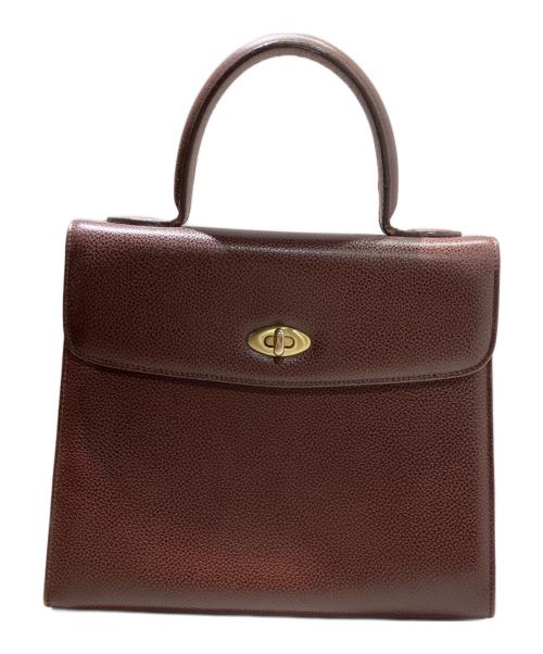 COACH（コーチ）COACH (コーチ) オールドターンロックハンドバッグ ブラウンの古着・服飾アイテム