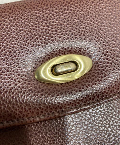 COACH（コーチ）COACH (コーチ) オールドターンロックハンドバッグ ブラウンの古着・服飾アイテム