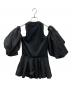 ALEXANDER McQUEEN (アレキサンダーマックイーン) Open Shoulder Blouse ブラック サイズ:40：20000円