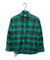 DENIM & SUPPLY RALPH LAUREN（デニム＆サプライ ラルフローレン）の古着「Plaid Cotton Twill Shirt」｜グリーン