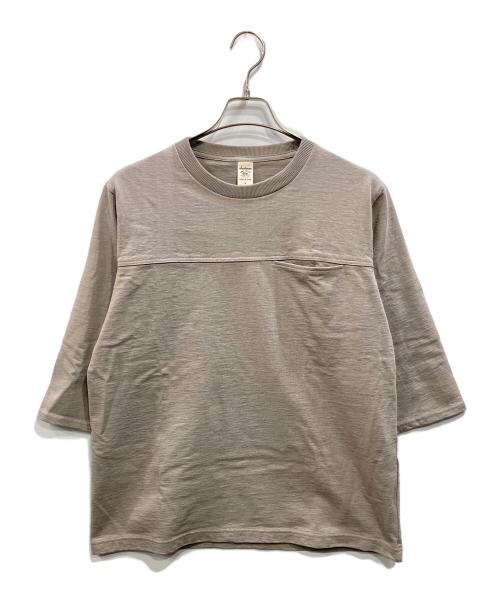 JACKMAN（ジャックマン）Jackman (ジャックマン) Dotsume Pocket HS T-Shirt グレー サイズ:Mの古着・服飾アイテム