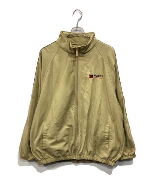 FUBU（フブ）FUBU (フブ) ナイロンスタンドジャケット ベージュ サイズ:XXLの古着・服飾アイテム
