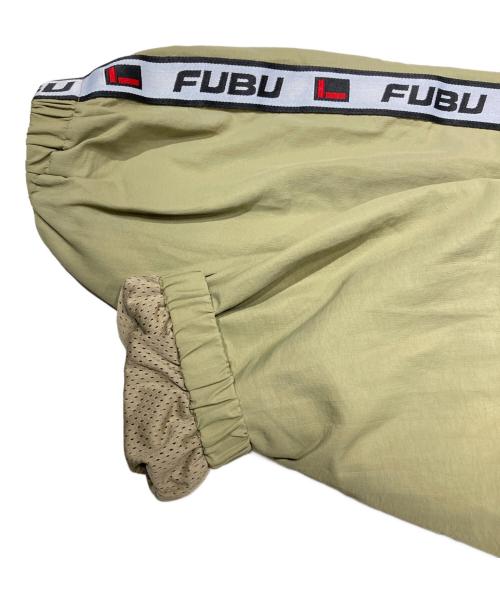 FUBU（フブ）FUBU (フブ) ナイロンスタンドジャケット ベージュ サイズ:XXLの古着・服飾アイテム