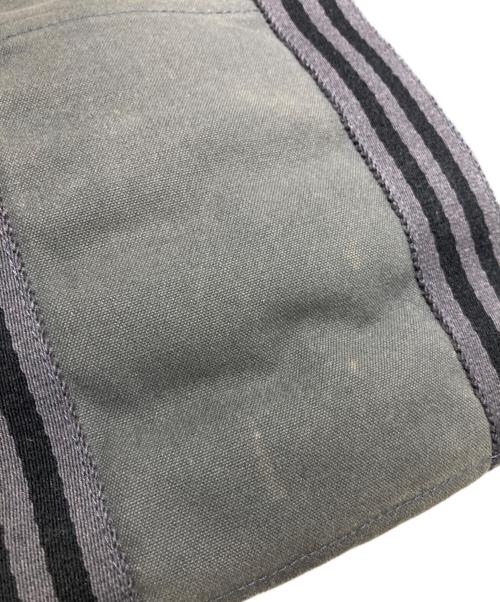 HERMES（エルメス）HERMES (エルメス) エールライン トートバッグ グレー×ブラックの古着・服飾アイテム