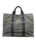 HERMES（エルメス）の古着「エールライン トートバッグ」｜グレー×ブラック