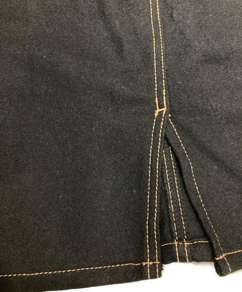COMME des GARCONS（コムデギャルソン）COMME des GARCONS (コムデギャルソン) LEVI'S (リーバイス) 03AWゼロサン エーダブリュー ウールナイロン ステッチワークスカート ブラック サイズ:SIZE Sの古着・服飾アイテム