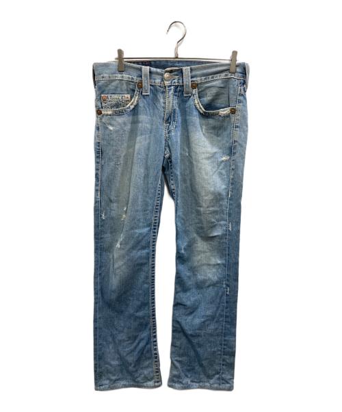 TRUE RELIGION（トゥルー レリジョン）TRUE RELIGION (トゥルー レリジョン) BOBYB BIG T（ボビービッグティー） デニムパンツ インディゴ サイズ:SIZE 31の古着・服飾アイテム