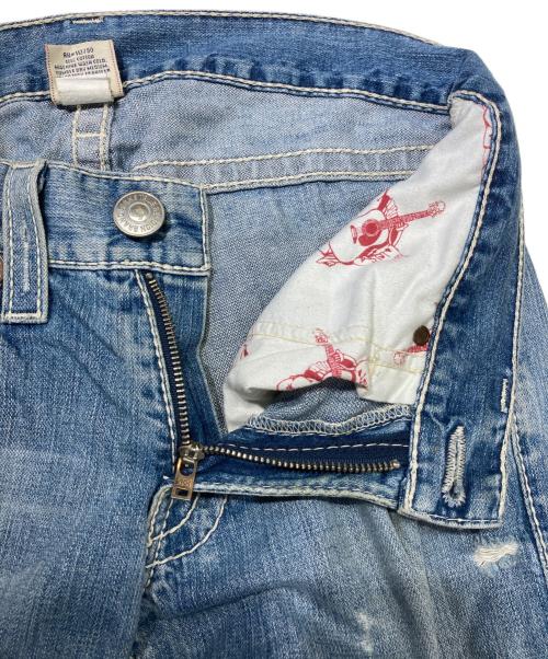TRUE RELIGION（トゥルー レリジョン）TRUE RELIGION (トゥルー レリジョン) BOBYB BIG T（ボビービッグティー） デニムパンツ インディゴ サイズ:SIZE 31の古着・服飾アイテム