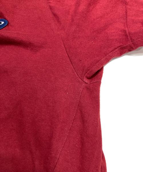 PLAY COMME des GARCONS（プレイコムデギャルソン）PLAY COMME des GARCONS (プレイコムデギャルソン) 半袖カットソー レッド サイズ:SIZE Sの古着・服飾アイテム