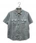 SUGAR CANE（シュガーケーン）の古着「DOBBY STRIPE WORK SHIRT（ドビーストライプ ワークシャツ）」｜ブルー