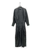 ISSEY MIYAKE MENイッセイミヤケメン）の古着「アーカイブシルクジャンプスーツ」｜ブラック