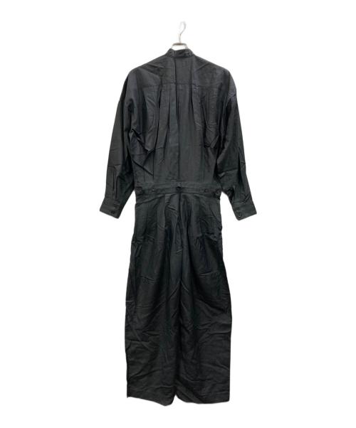 ISSEY MIYAKE MEN（イッセイミヤケメン）ISSEY MIYAKE MEN (イッセイミヤケメン) アーカイブシルクジャンプスーツ ブラック サイズ:Mの古着・服飾アイテム