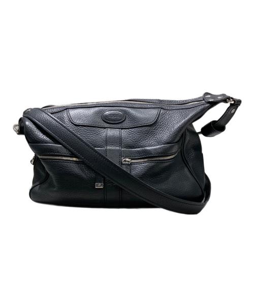 TOD'S（トッズ）TOD'S (トッズ) Mikyショルダーバッグ ブラックの古着・服飾アイテム
