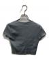 Calvin Klein Jeans (カルバンクラインジーンズ) カットアウト リブニットトップス グレー サイズ:SIZE M：4000円