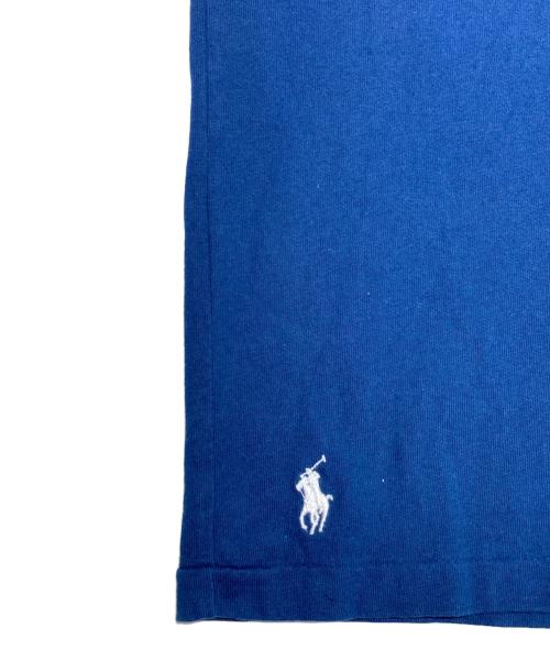 POLO RALPH LAUREN（ポロ・ラルフローレン）POLO RALPH LAUREN (ポロ・ラルフローレン) クラシックフィットエンブロイダリージャージーTシャツ ネイビー サイズ:Mの古着・服飾アイテム