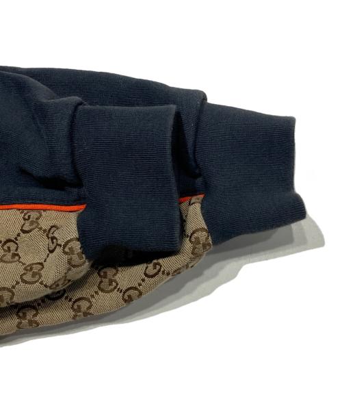 GUCCI（グッチ）GUCCI (グッチ) 24SS GG コットンジャージー ジップジャケット ブラック サイズ:Mの古着・服飾アイテム