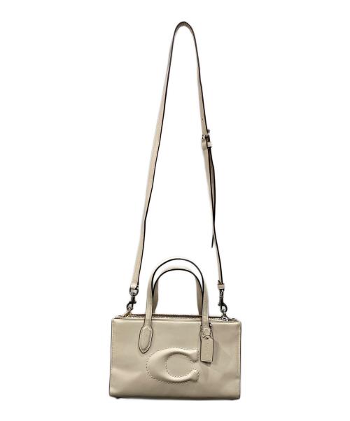 COACH（コーチ）COACH (コーチ) ニーナ スモール トート アイボリーの古着・服飾アイテム