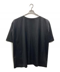 中古・古着通販】Honnete (オネット) リネンブラウス ブラック サイズ