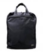 PORTERポーター）の古着「STAGE 2WAY RUCKSACK」｜ブラック