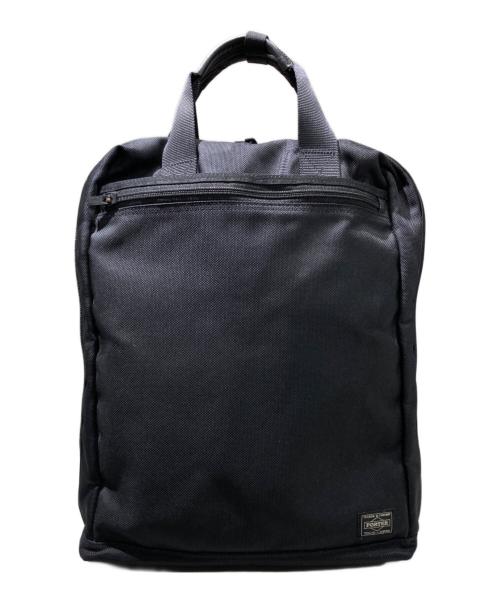 PORTER（ポーター）PORTER (ポーター) STAGE 2WAY RUCKSACK ブラックの古着・服飾アイテム